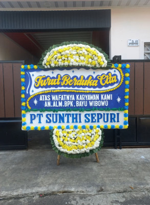 Papan Bunga Duka di Lubuk Linggau Utara I