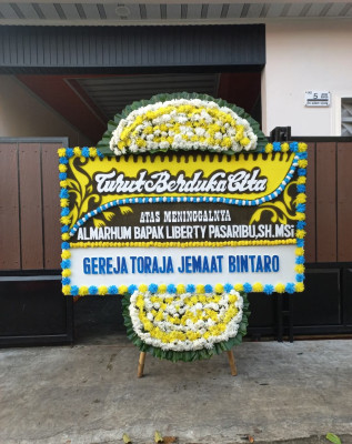 Papan Bunga Duka di Lubuk Linggau Utara I